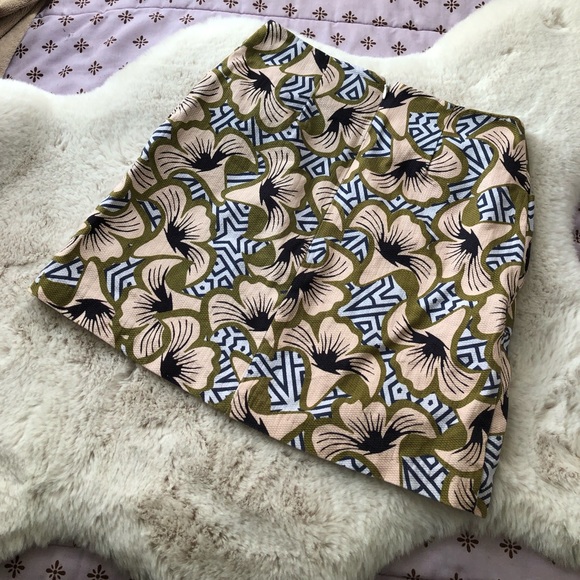 asos africa x chichia skirt pattern floral rare - Picture 7 of 7